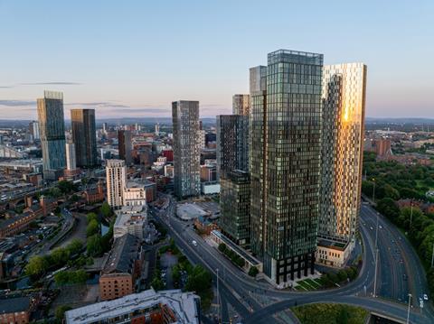 Manchester skyscrapers