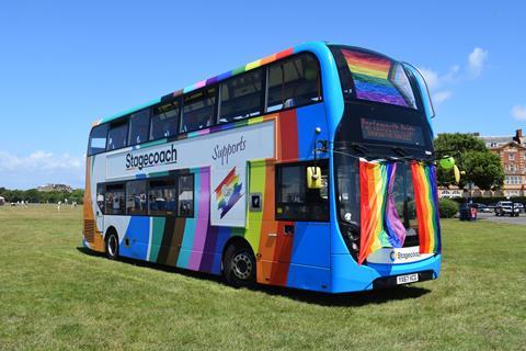 Stagecoach Pride bus