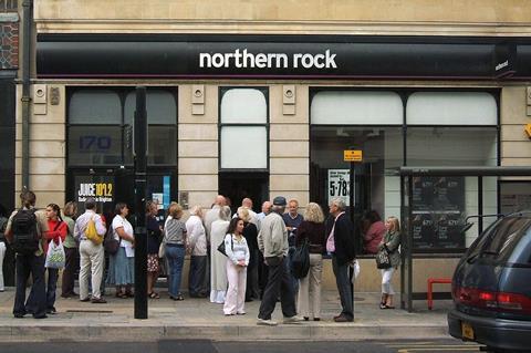 Northern Rock queue