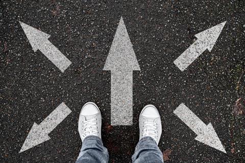 Directions, choices, options