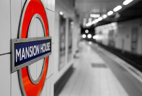 Mansion House station on the London Underground