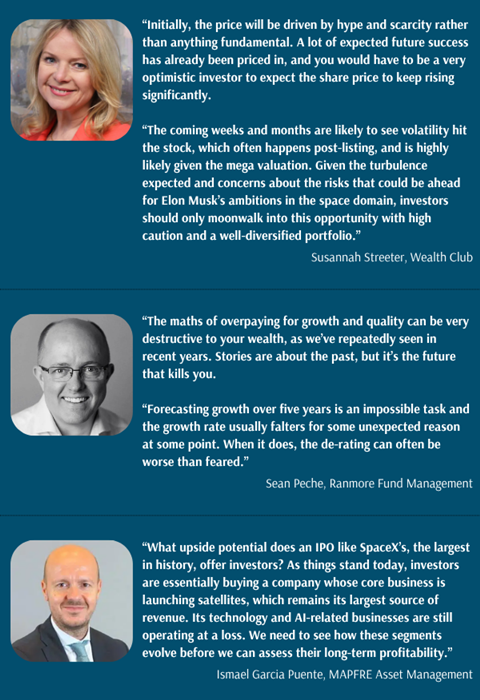 SpaceX quotes