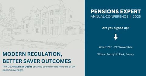 TPR Pensions Expert Annual Conference promo