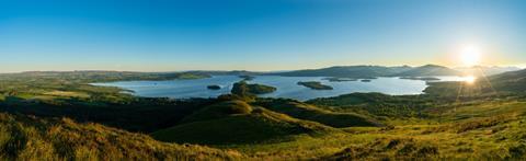 Loch Lomond panorama