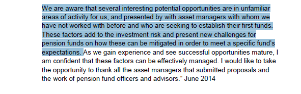 Investing4Growth statement